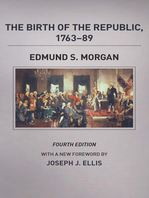 cover image of The Birth of the Republic, 1763–89